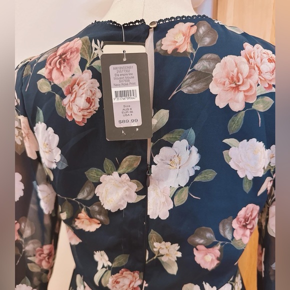 Floral blouse by Ever new - new with tag - Picture 6 of 10